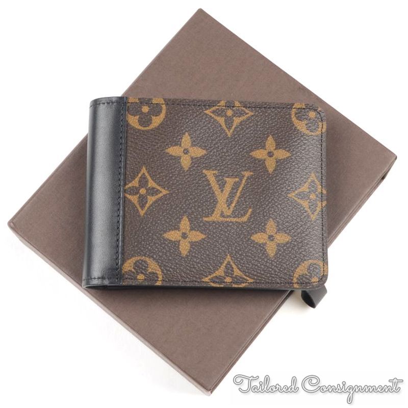 Louis Vuitton Gaspar Wallet Monogram Macassar Canvas M93801