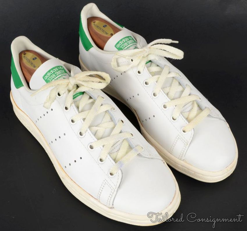 NEW - ADIDAS Vintage Old Stock STAN SMITH Shoes 80s MADE IN FRANCE 