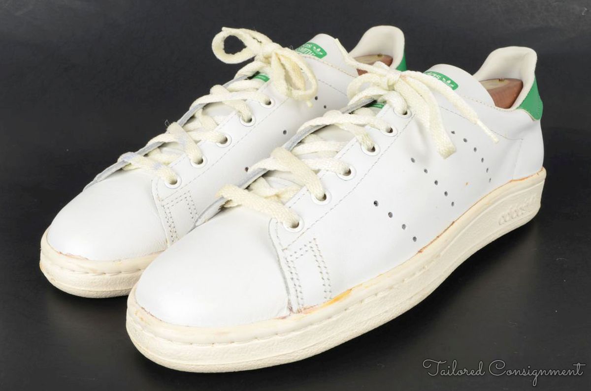 NEW - ADIDAS Vintage Old Stock STAN SMITH Shoes 80s MADE IN FRANCE GB 8 ...