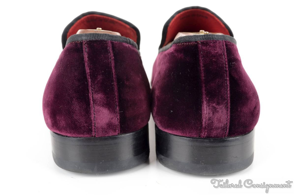 velvet tuxedo shoes